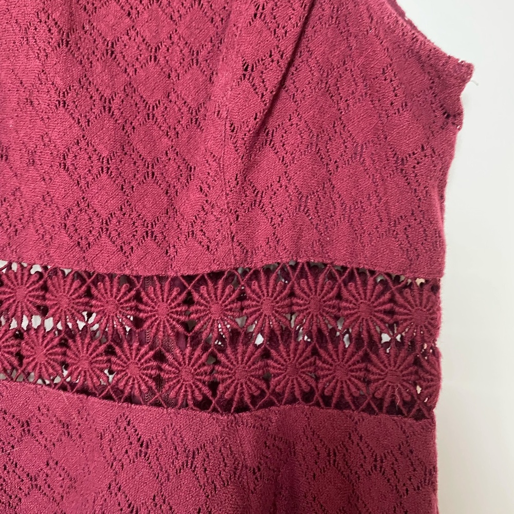 Free People Floral Lace Dress